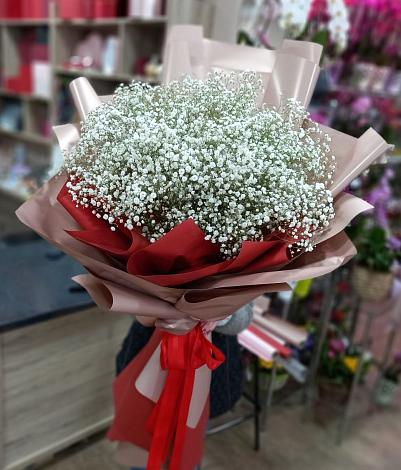 Букет цветов из: Гипсофила в Умбе