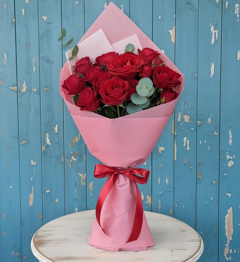 Букет цветов из: Розы в Умбе