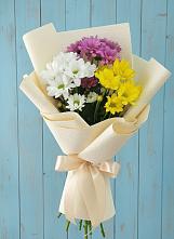 Букет цветов из:  Хризантемы в Умбе
