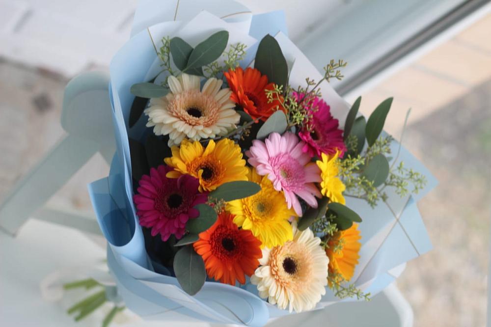 Букет цветов из: Герберы в Умбе