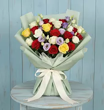 Букет цветов из:  Розы в Умбе