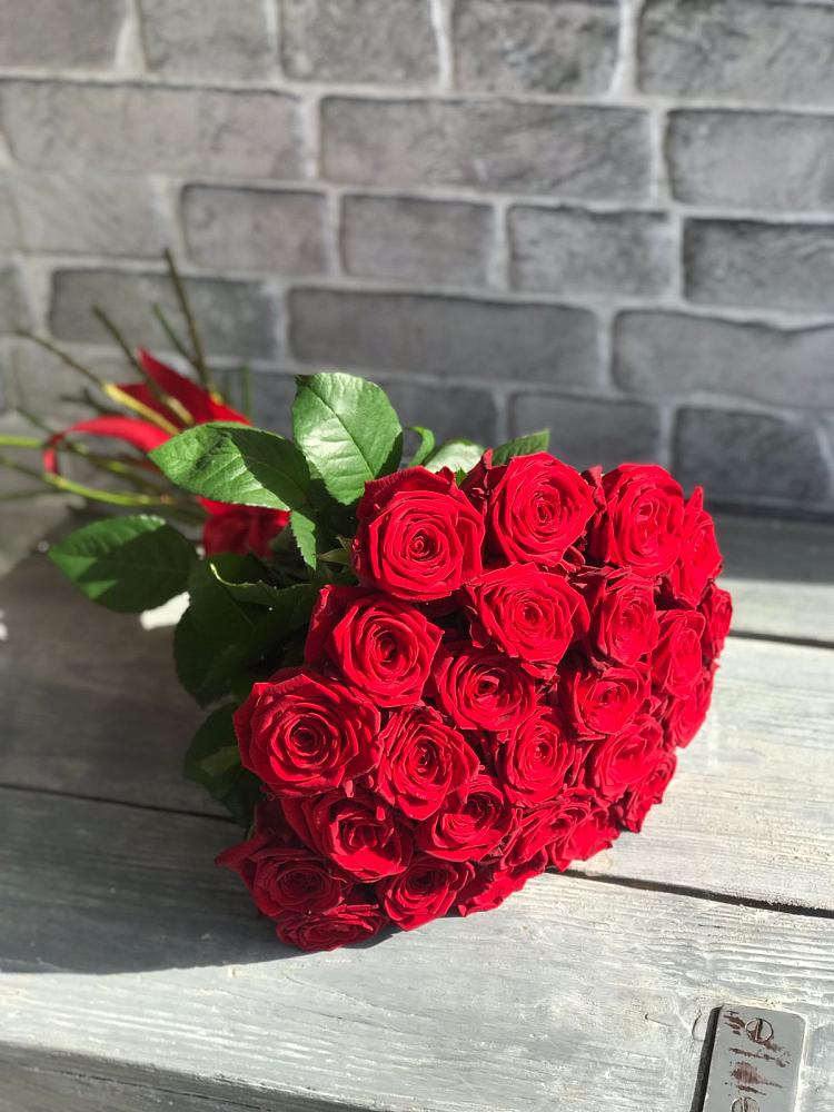 Букет Красные розы Фридом в Умбе