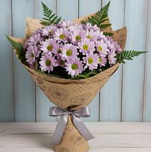 Букет цветов из:  Хризантемы #REPLACE_PRED# Умбе