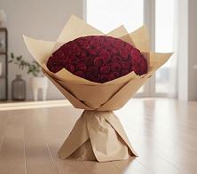 Букет 101 Красная роза в Умбе