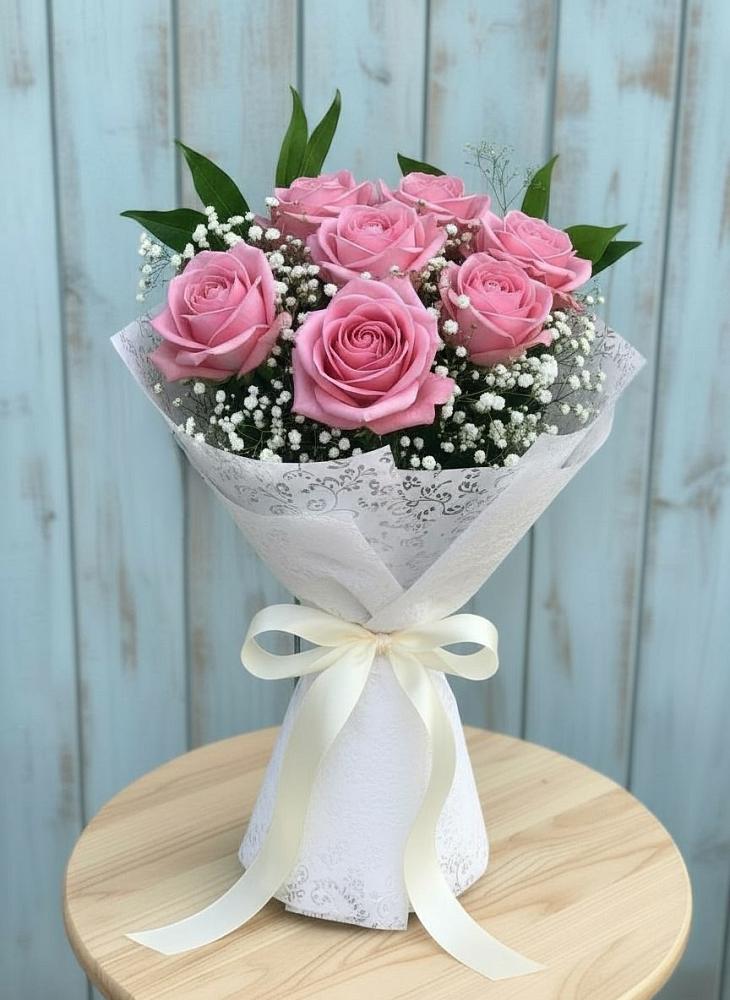 Букет цветов из: Розы в Умбе