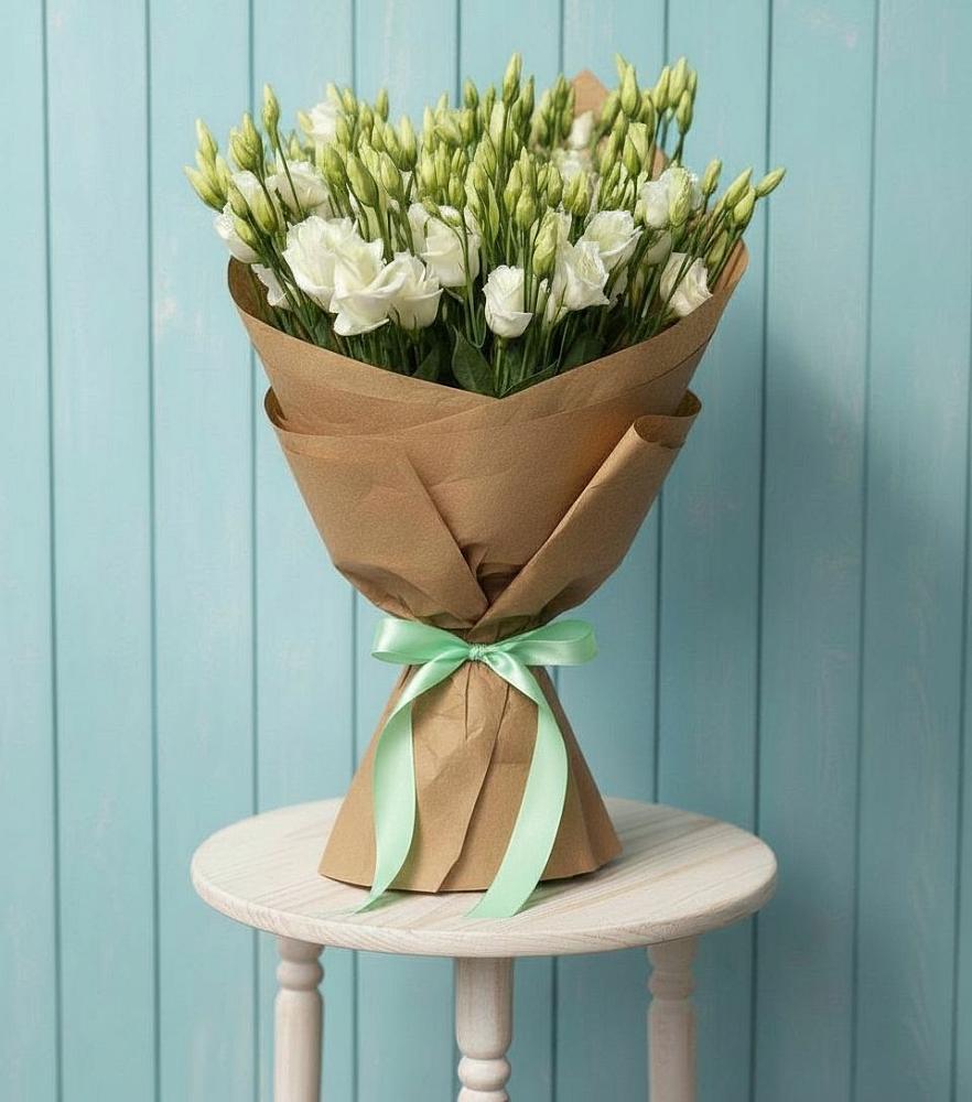 Букет цветов из: Лизиантусы в Умбе