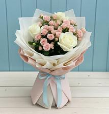 Букет цветов из:  Розы в Умбе
