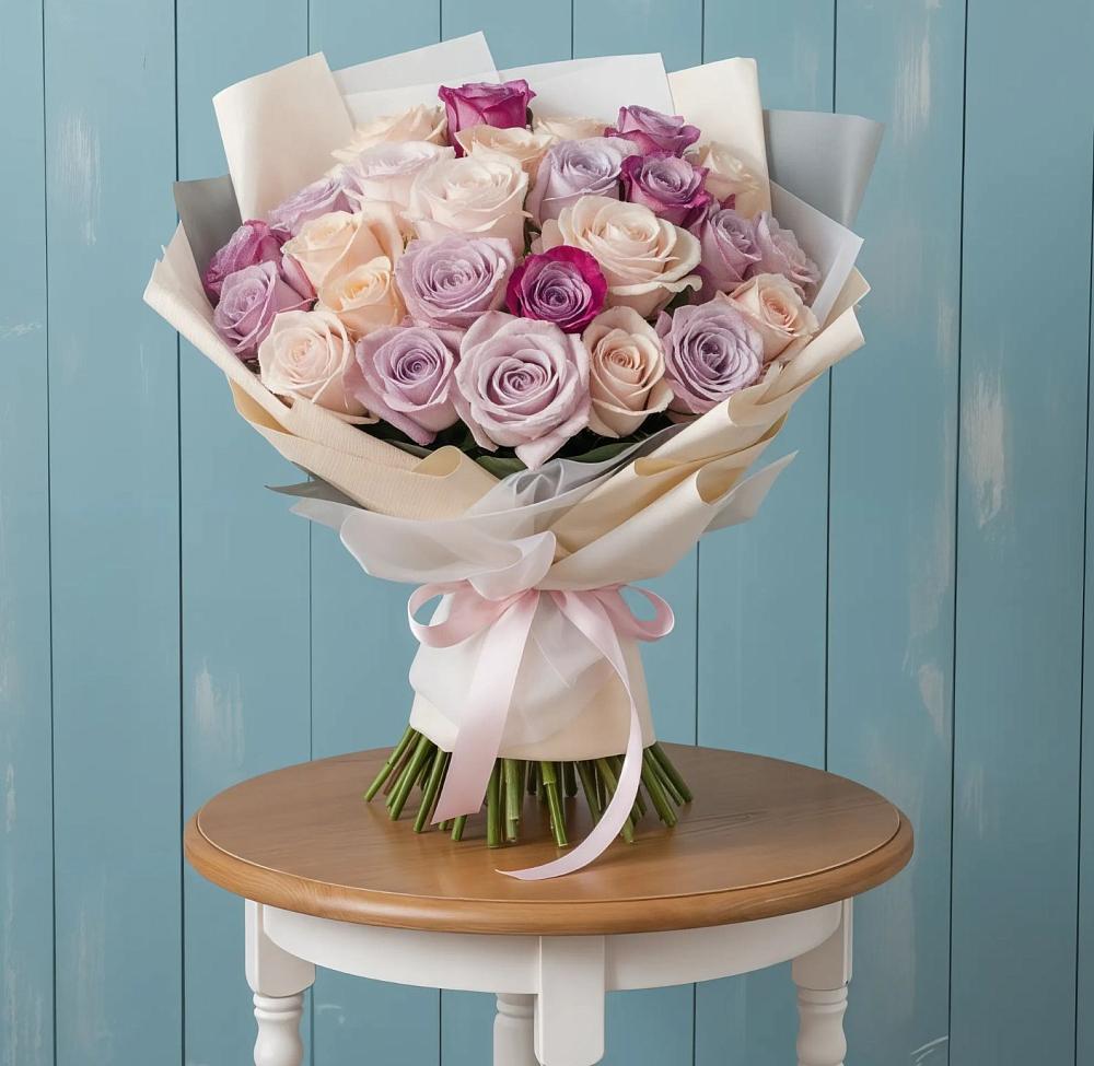 Букет цветов из: Розы в Умбе