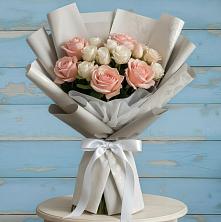 Букет цветов из:  Розы в Умбе
