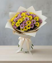 Букет цветов из:  Хризантемы в Умбе
