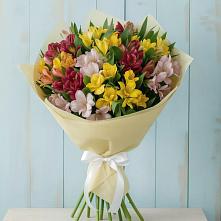 Букет цветов из:  Альстромерии в Умбе