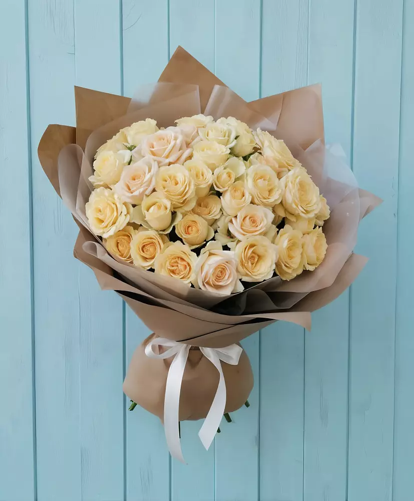 Букет Кремовое облако в Умбе