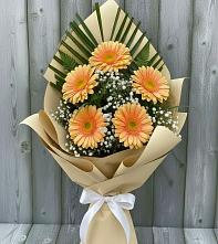 Букет цветов из:  Герберы #REPLACE_PRED# Умбе