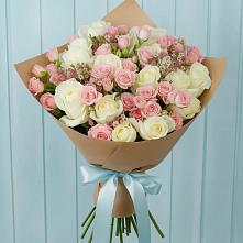 Букет цветов из:  Розы в Умбе